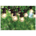 Lichtsnoer met 10 LED Filament Lampen - voor buiten Lichtsnoer met 10 LED Filament Lampen - voor buiten