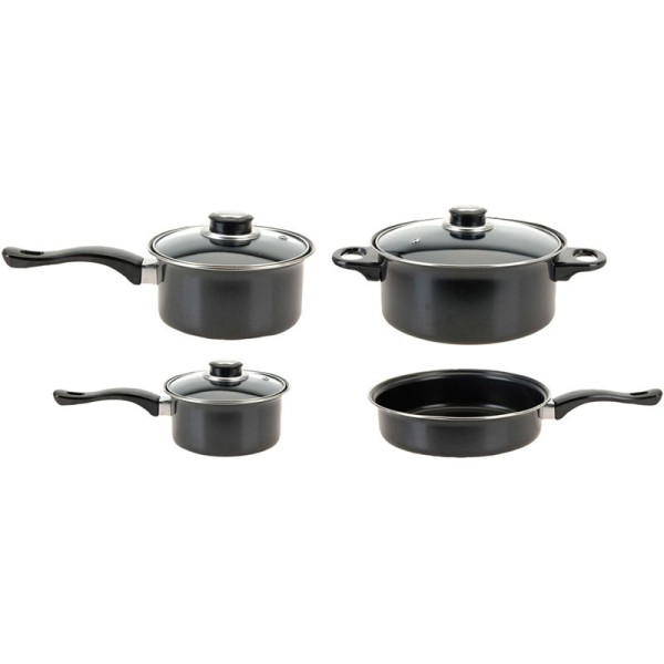 Pannenset - Outdoor Campingpannen - 4 stuks Pannenset - Outdoor Campingpannen - 4 stuks