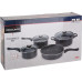 Pannenset - Outdoor Campingpannen - 4 stuks Pannenset - Outdoor Campingpannen - 4 stuks