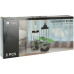Plantenstandaard - 46 + 58 cm hoogte - zwart - set van 2 Plantenstandaard - 46 + 58 cm hoogte - zwart - set van 2