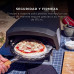 Masterpro Pizzaschep XL - voor oven en BBQ - Ø30 x 87cm - met afneembaar handvat - RVS Masterpro Pizzaschep XL - voor oven en BBQ - Ø30 x 87cm - met afneembaar handvat - RVS