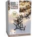 Maxi Cluster Kerstverlichting - 800 led - 12m - warm wit - Timer - Lichtfuncties - Geheugen - Buiten Maxi Cluster Kerstverlichting - 800 led - 12m - warm wit - Timer - Lichtfuncties - Geheugen - Buiten