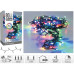 Kerstverlichting 80 led- 6m - multicolor - Timer - Lichtfuncties - Geheugen - Buiten Kerstverlichting 80 led- 6m - multicolor - Timer - Lichtfuncties - Geheugen - Buiten