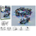 Microcluster - 400 led - 8m - multicolor - Timer - Lichtfuncties - Geheugen - Buiten Microcluster - 400 led - 8m - multicolor - Timer - Lichtfuncties - Geheugen - Buiten