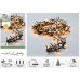 Microcluster - 700 led - 14m - extra warm wit - Timer - Lichtfuncties - Geheugen - Buiten
