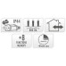 Microcluster - 400 led - 8m - three tone traditional - Timer - Lichtfuncties - Geheugen - Buiten Microcluster - 400 led - 8m - three tone traditional - Timer - Lichtfuncties - Geheugen - Buiten