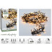 Microcluster - 560 led - 11m - warm wit - Timer - Lichtfuncties - Geheugen - Buiten Microcluster - 560 led - 11m - warm wit - Timer - Lichtfuncties - Geheugen - Buiten