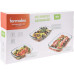 Ovenschalen Set - 3-delig - 1.6L -2.6L - 3.6L - Glas - Vaatwasserbestendig Ovenschalen Set - 3-delig - 1.6L -2.6L - 3.6L - Glas - Vaatwasserbestendig