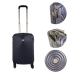 Ceruzo Handbagage Koffer - 51.5 cm - Blauw Ceruzo Handbagage Koffer - 51.5 cm - Blauw