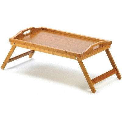 Ceruzo Ontbijt Dienblad - Bamboe Bedtafel - inklapbaar - 50x30 cm