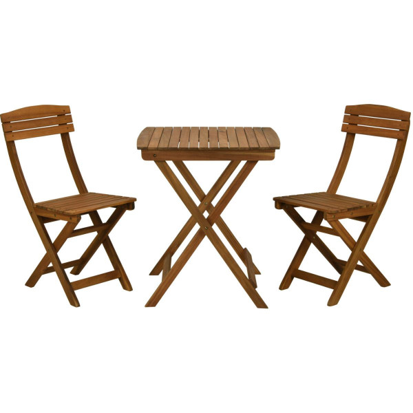 Ambiance Bistroset - Tuintafel - Tuinstoelen - Inklapbaar Ambiance Bistroset - Tuintafel - Tuinstoelen - Inklapbaar