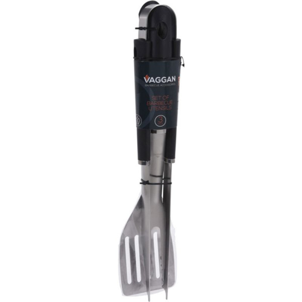 Barbecue Gereedschapset - tang, spatel en vork Barbecue Gereedschapset - tang, spatel en vork