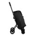 Ceruzo Go Four Boodschappentrolley - Zwart - 43.5 liter - by Playmarket Ceruzo Go Four Boodschappentrolley - Zwart - 43.5 liter - by Playmarket