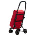 Ceruzo Go Four Boodschappentrolley - Rood - 43.5 liter - by Playmarket Ceruzo Go Four Boodschappentrolley - Rood - 43.5 liter - by Playmarket