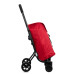 Ceruzo Go Four Boodschappentrolley - Rood - 43.5 liter - by Playmarket Ceruzo Go Four Boodschappentrolley - Rood - 43.5 liter - by Playmarket