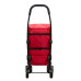 Ceruzo Go Four Boodschappentrolley - Rood - 43.5 liter - by Playmarket Ceruzo Go Four Boodschappentrolley - Rood - 43.5 liter - by Playmarket