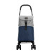 Ceruzo Go Four Boodschappentrolley - Blauw / Grijs - 43.5 liter - by Playmarket Ceruzo Go Four Boodschappentrolley - Blauw / Grijs - 43.5 liter - by Playmarket
