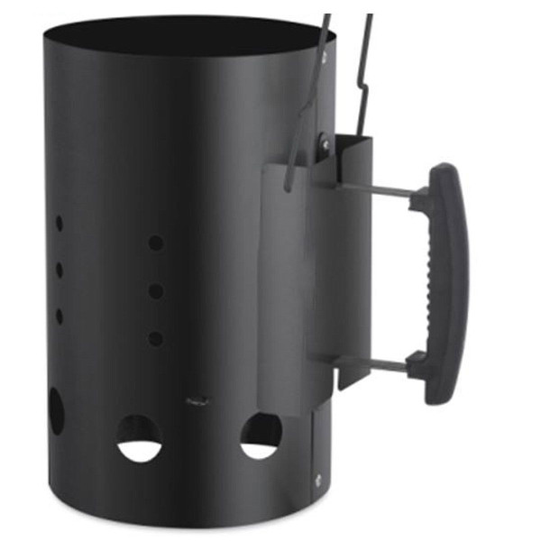 Brikettenstarter XL met Hitteschild - Luxe uitvoering - Zwart Brikettenstarter XL met Hitteschild - Luxe uitvoering - Zwart