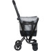 Ceruzo by Playmarket Easy Go Boodschappentrolley - Zwart-Grijs Ceruzo by Playmarket Easy Go Boodschappentrolley - Zwart-Grijs