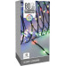 LED Verlichting 80 LED - 6 meter- multicolor - 8 Lichtfuncties - Soft Wire LED Verlichting 80 LED - 6 meter- multicolor - 8 Lichtfuncties - Soft Wire