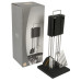 QDO Roestvrijstalen Barbecue- /Grillset Deluxe met standaard QDO Roestvrijstalen Barbecue- /Grillset Deluxe met standaard