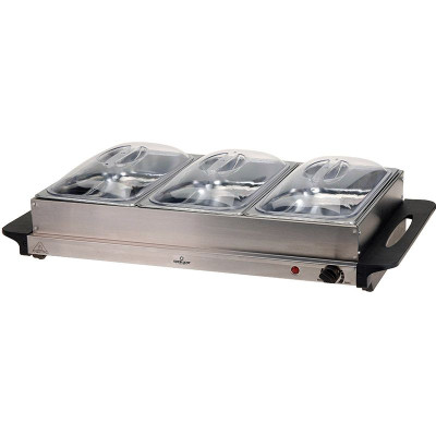Buffetwarmer met warmhoudplaat 300W Buffetwarmer met warmhoudplaat 300W