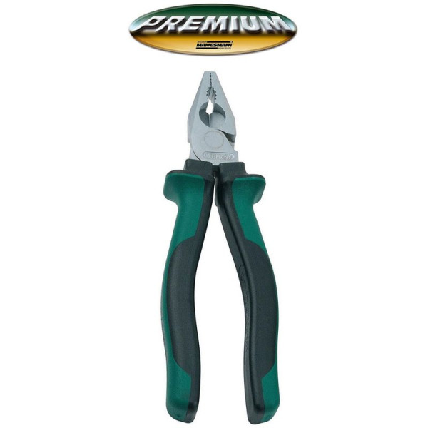 Brüder Mannesmann Combinatietang 180mm - green line Brüder Mannesmann Combinatietang 180mm - green line