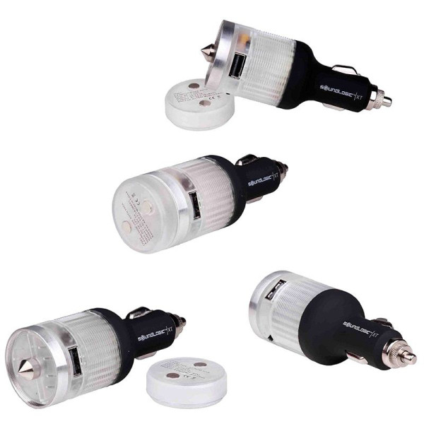 Soundlogic USB-autolader met 4 funkties Soundlogic USB-autolader met 4 funkties
