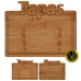 Bamboe snijplank -Tapas - 25x17cm Bamboe snijplank -Tapas - 25x17cm