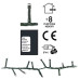Micro Cluster 560 LED's - 11 meter - wit - 8 functies + geheugen Micro Cluster 560 LED's - 11 meter - wit - 8 functies + geheugen
