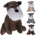 Deurstopper hond wit-creme Deurstopper hond wit-creme