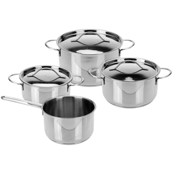 Pannenset RVS - 7 delig Pannenset RVS - 7 delig