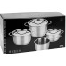 Pannenset RVS - 7 delig Pannenset RVS - 7 delig