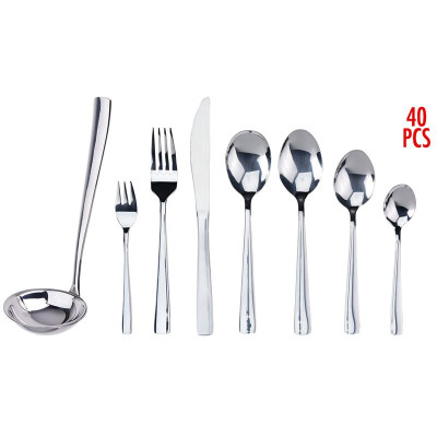 Bestekset - 40 delig - 6 persoons Bestekset - 40 delig - 6 persoons