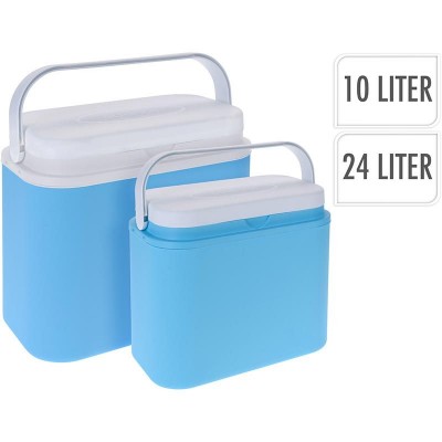 Koelbox - Set van 2 stuks - 10 & 24 liter 