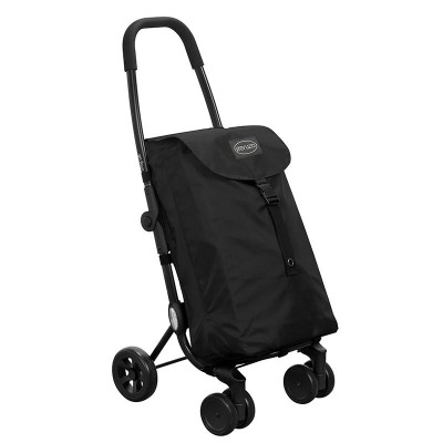 Ceruzo Go Four Boodschappentrolley  - Zwart - 43.5 liter - by Playmarket