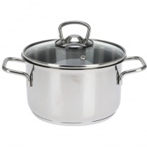 Kookpan - 16 cm - 2.0 liter - RVS - met deksel