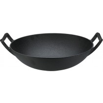 Vaggan Wokpan - Gietijzer - Ø36 cm - voor BBQ en open vuur