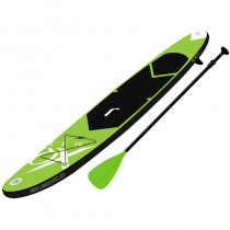 XQ Max SUP Board Set - Opblaasbaar - 320x76x15cm - lime