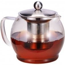 Glazen Theepot met filter - 1.2 liter