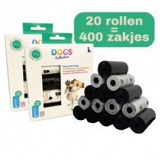 Hondenpoepzakjes - 400 stuks - Biologisch Afbreekbaar