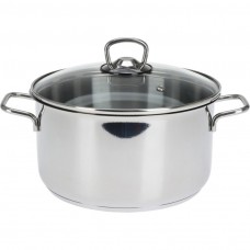 Kookpan - 22 cm -  4.5  liter - RVS - Met deksel