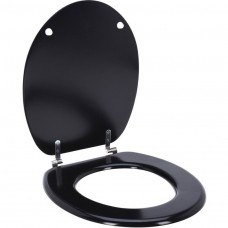 Toiletbril MDF - Hout - Zwart 