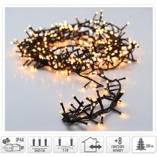 Micro Cluster - 1800 LED - 36 meter - extra warm wit