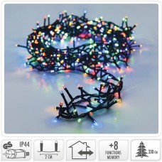 Micro Cluster - 1800 LED's - 36 meter - multicolor