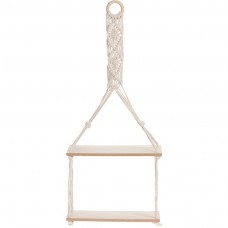 Hangplateau met Touw Decoratie - 2 plateaus