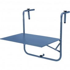 Balkontafel 60x43cm - mat blauw