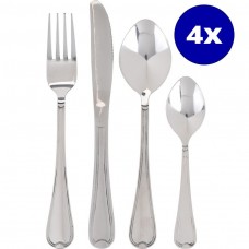 Bestekset RVS 16-delig