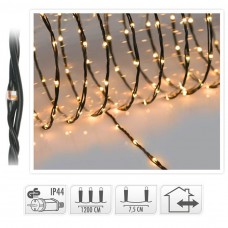 LED Verlichting 400 LED - 12 meter - extra warm wit - voor binnen en buiten - 8 Lichtfuncties - Soft Wire 