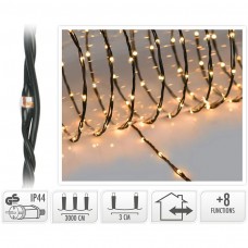 LED Verlichting 1000 LED - 30 meter - extra warm wit - voor binnen en buiten - 8 Lichtfuncties - Soft Wire 